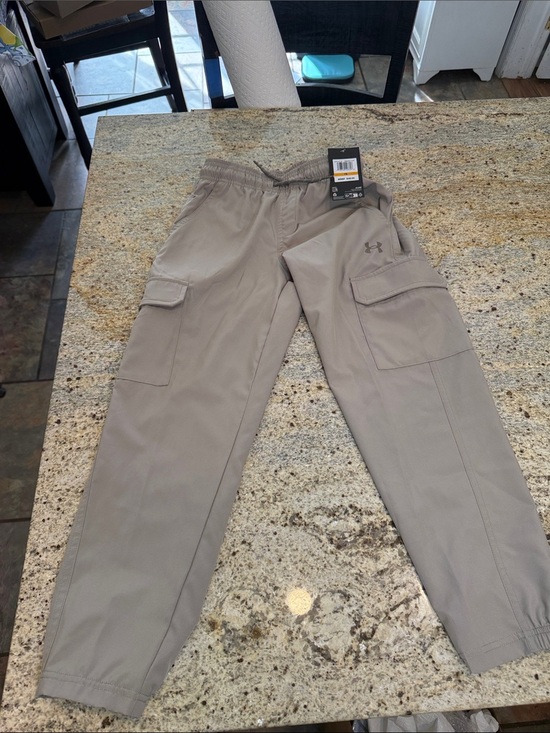 Under Armour Other - Under Armour Kids Cargo Joggers — Light Gray